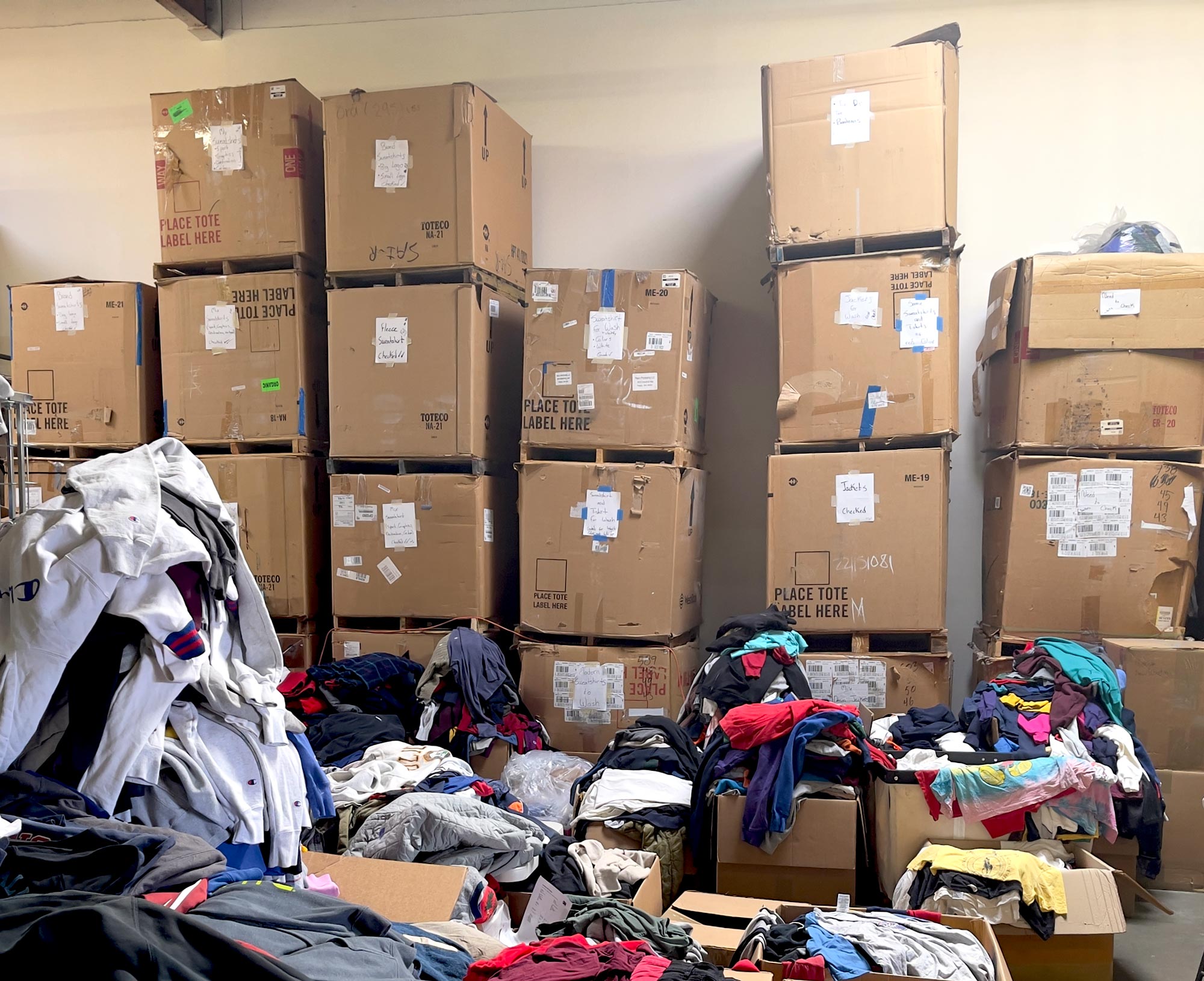 Bulk buy clothing warehouse best sale